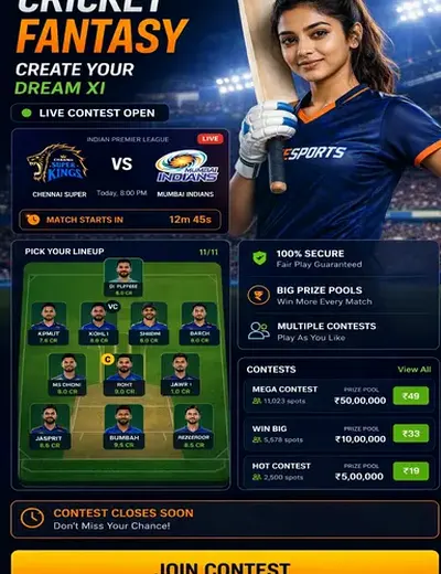 Disawar (disawar) fantasy cricket & matchday visual 3